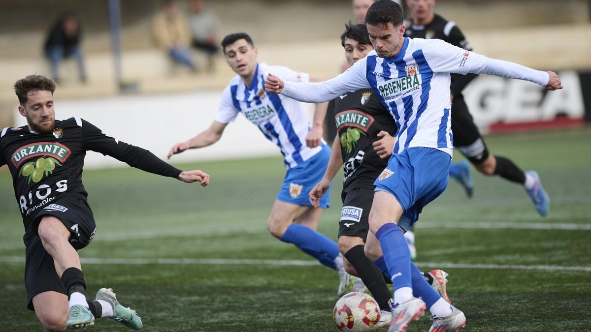 Un partido del Izarra del año pasado.