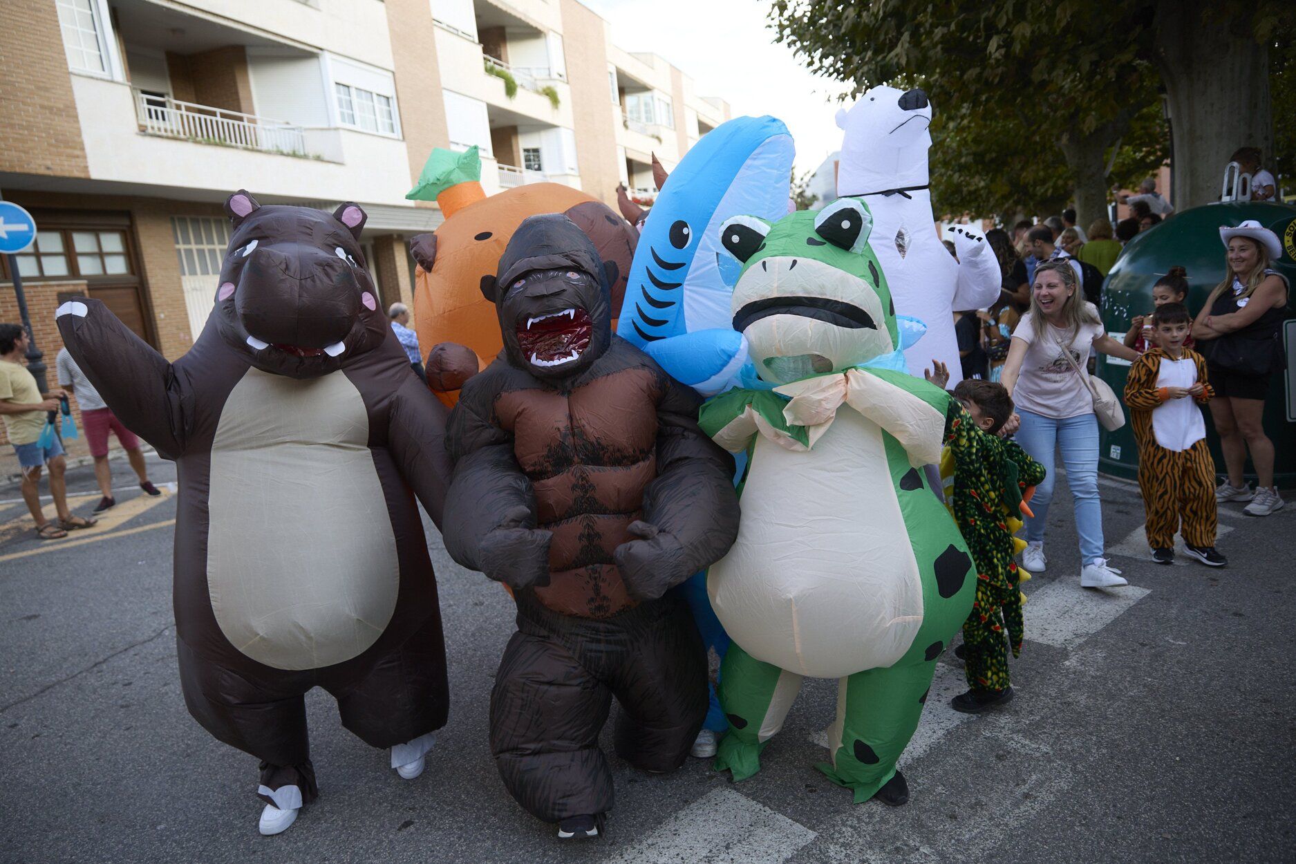 Fotos del día de disfraces en fiestas de Huarte