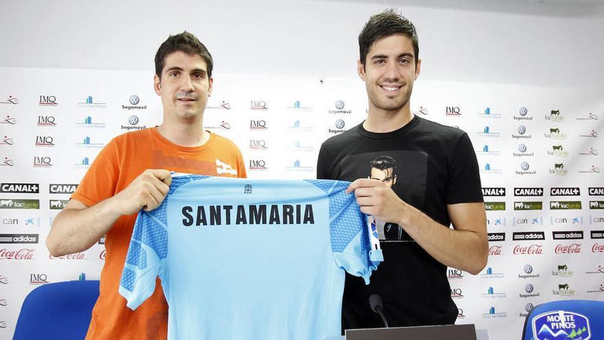 Roberto Santamaría: &quot;Todo ha sido muy fácil; Osasuna me quería y yo quería volver&quot;