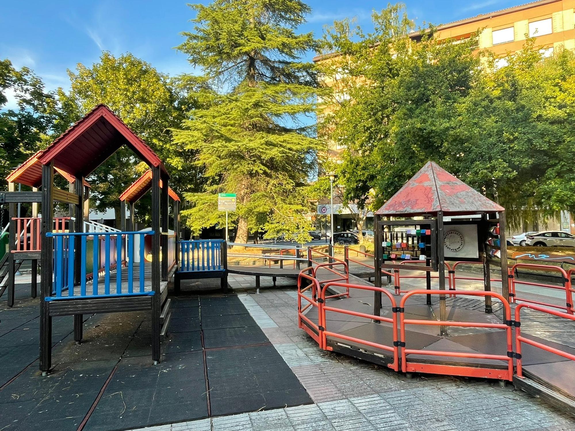 Parque en Enrique Eguren