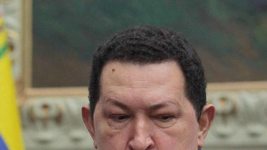 Hugo Chávez.