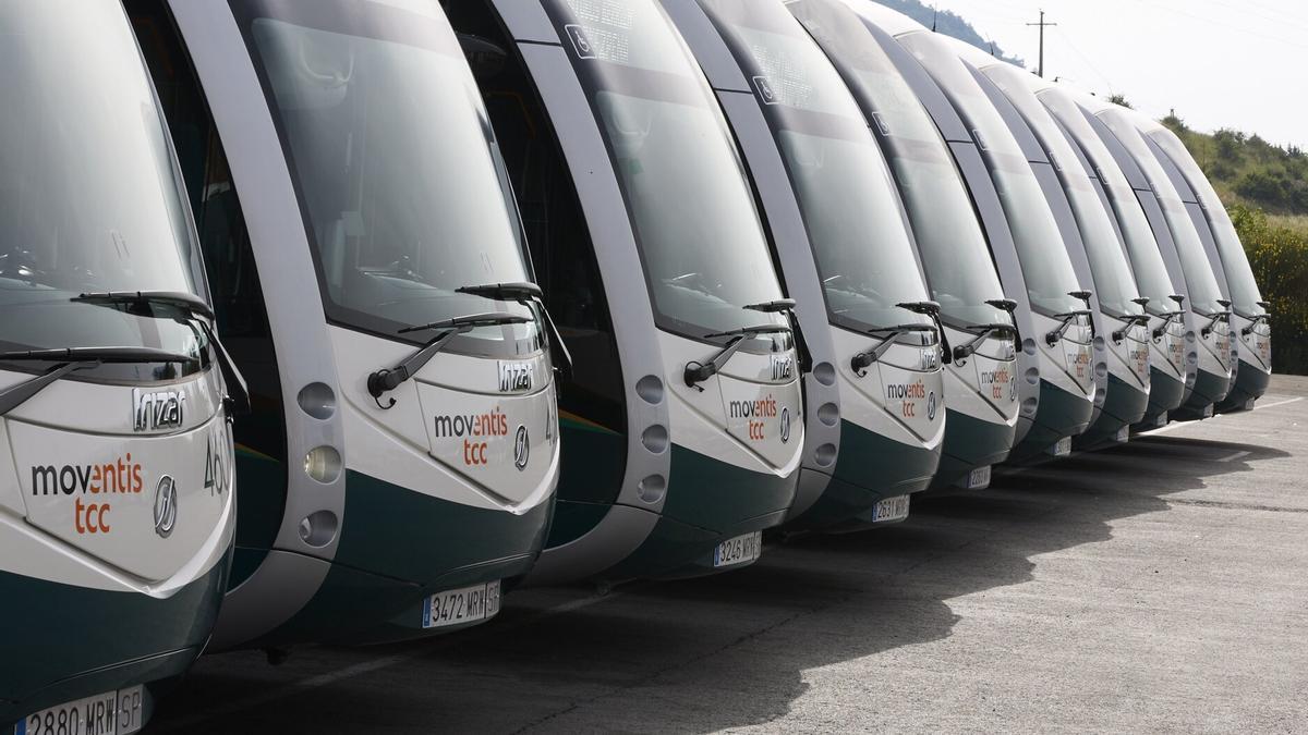 Los nuevos autobuses eléctricos de la Mancomunidad, 100% eléctricos.