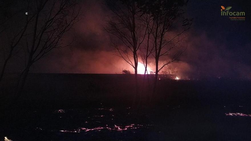El fuego de Calera y Chozas (Toledo) se complica y pasa a nivel 2