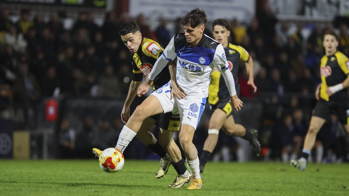 El canterano Egoitz Muñoz ha disputado los dos partidos de Copa hasta la fecha.