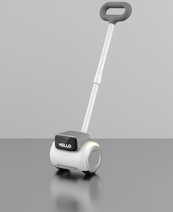 El robot guía Bedivere.