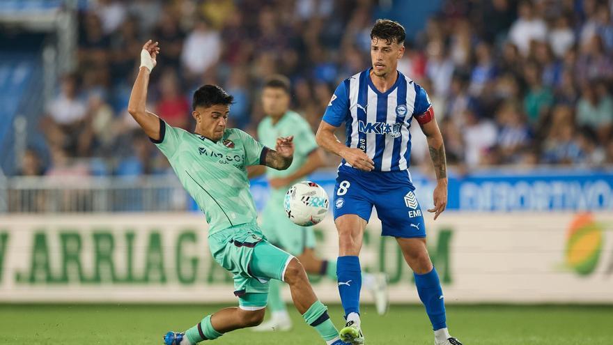 El 1x1 del Alavés ante el Levante: Blanco, el gran mariscal