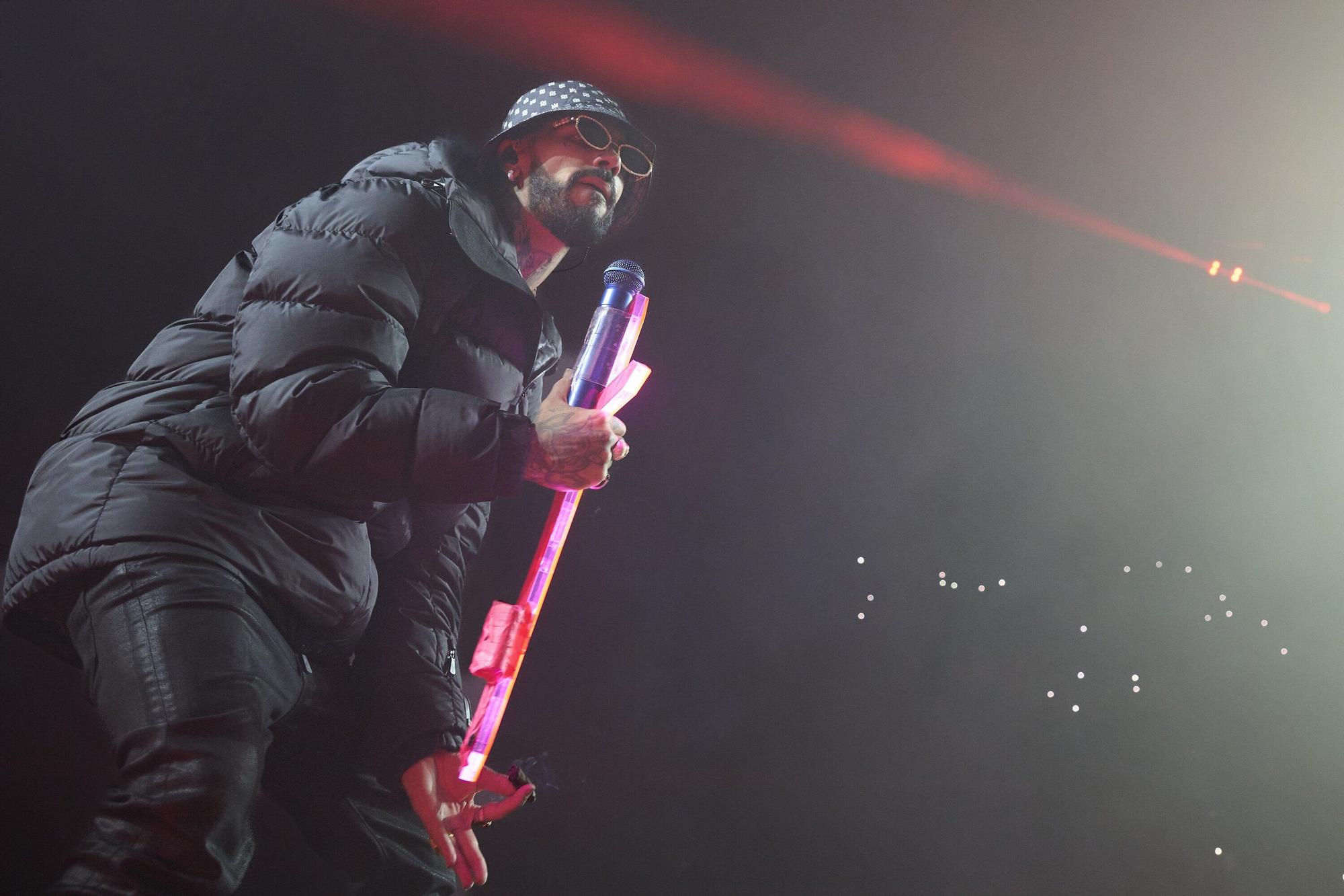 Fotos del concierto de Anuel AA en el Navarra Arena