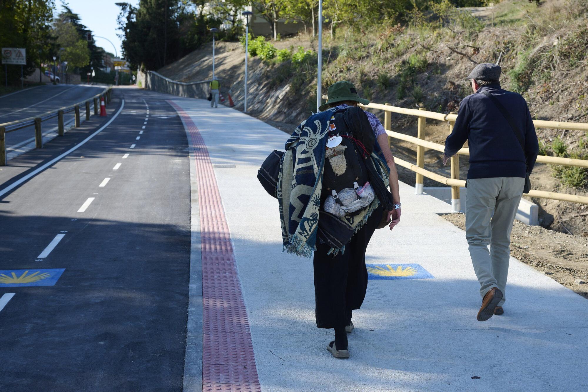 Fotos de la visita al carril bici entre Pamplona y Cizur Menor por el Camino de Santiago