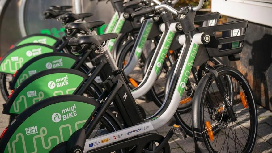 Zenbat erabiltzen da Gasteizko bizikleta elektrikoen zerbitzua?