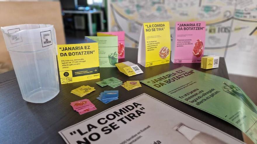 Cada persona desperdicia al año 115 kilos de alimentos en Euskadi, por debajo de la media europea