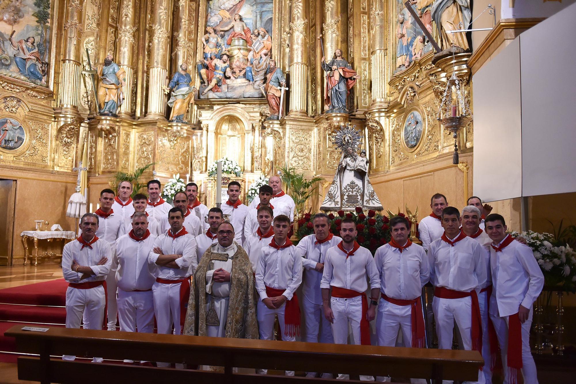 Fotos de la procesión en fiestas de Peralta