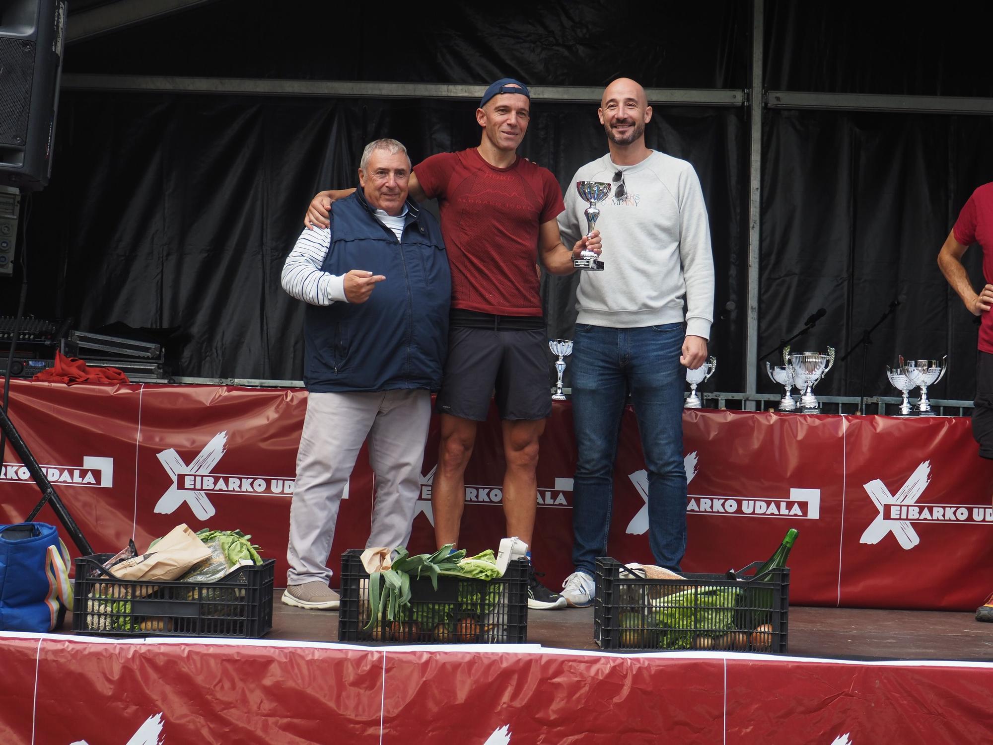 Pello Osoro y Patri Amundarain, los más rápidos en la dura ascensión de Eibar a Arrate