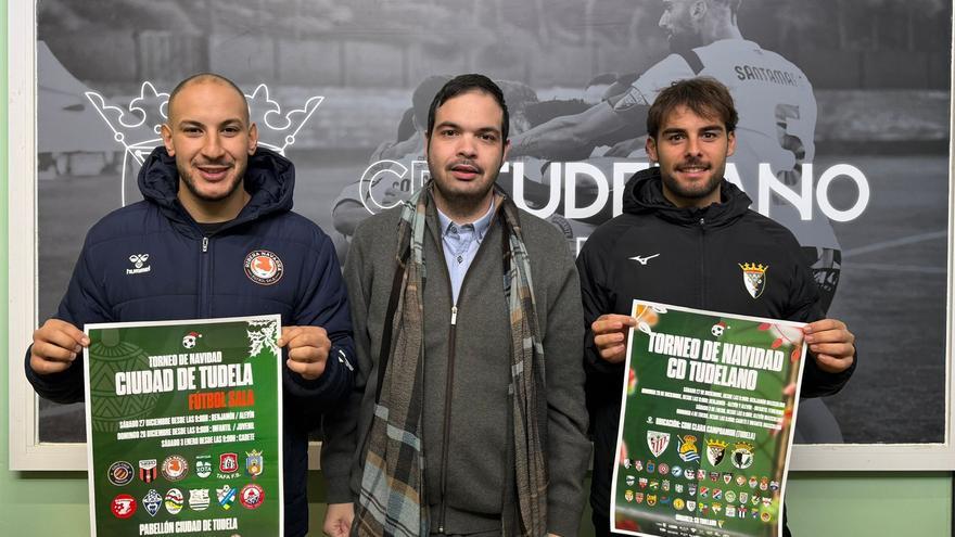 El CD Tudelano y el Ribera Navarra FS organizarán dos grandes torneos de Navidad de fútbol y fútbol sala