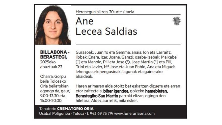 Ane Lecea Saldias