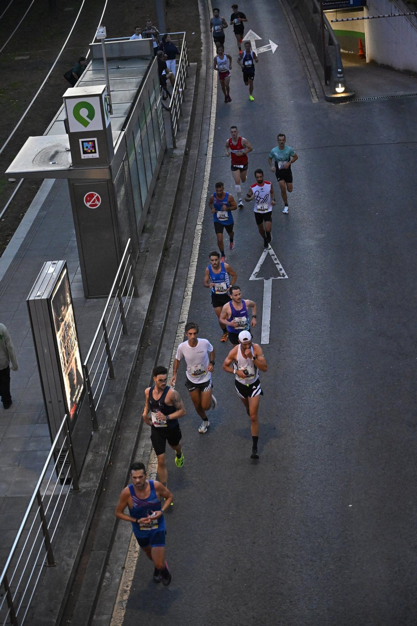 El Bilbao Night Marathon, en imágenes