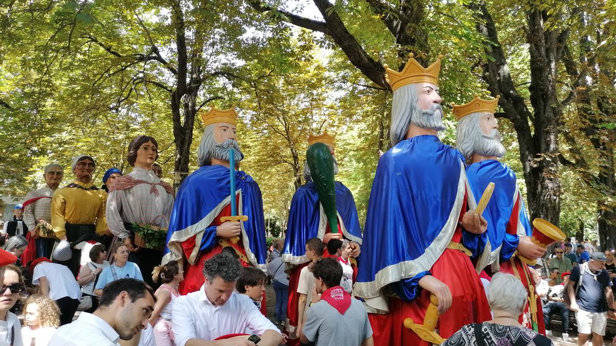 En imágenes: Los txikis disfrutan de su día