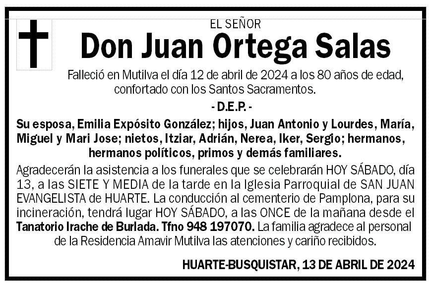 Juan Ortega Salas