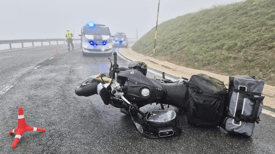 Muere un hombre en un accidente de motocicleta en Isaba