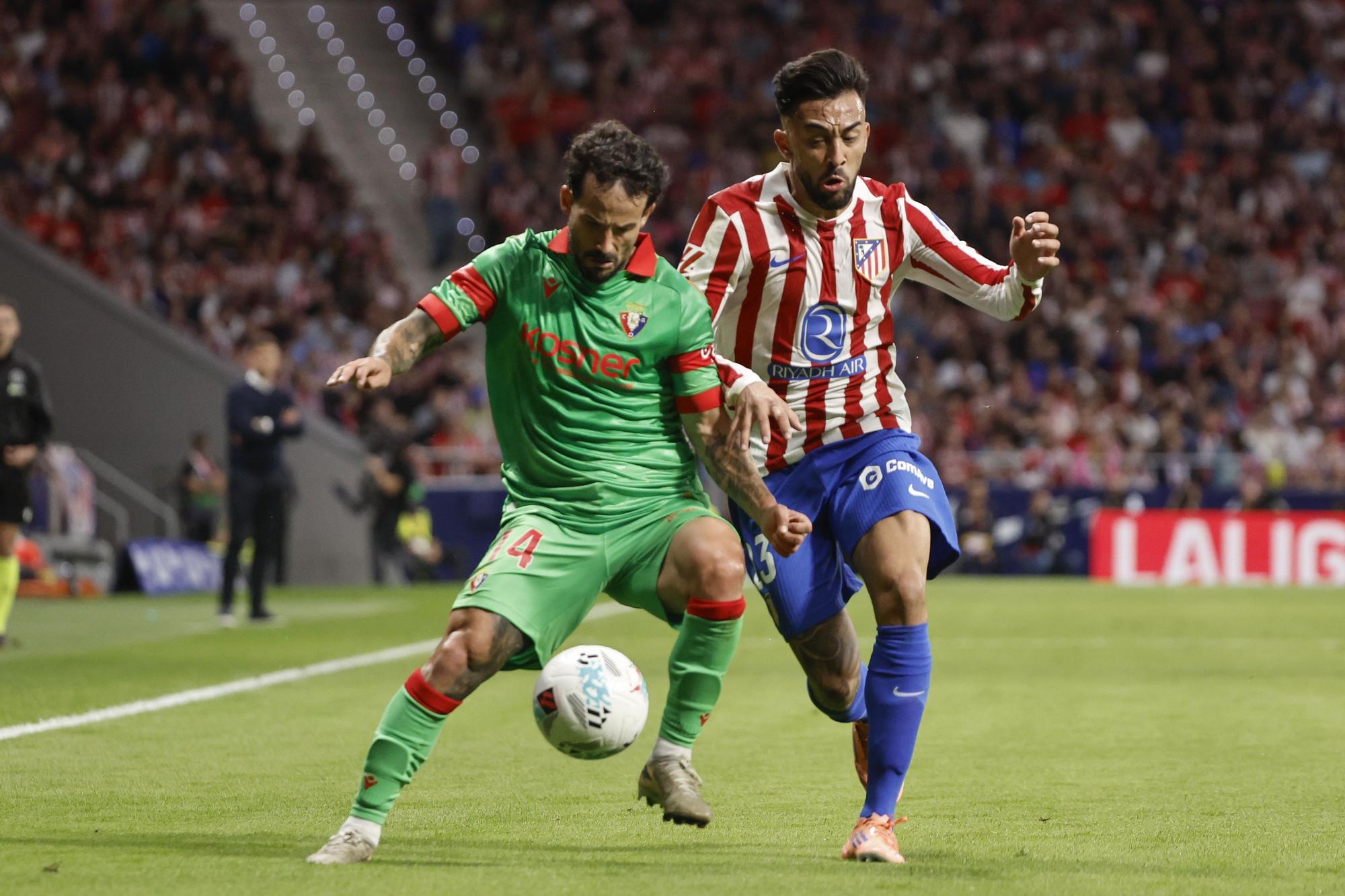 Fotos del partido Atlético de Madrid-Osasuna