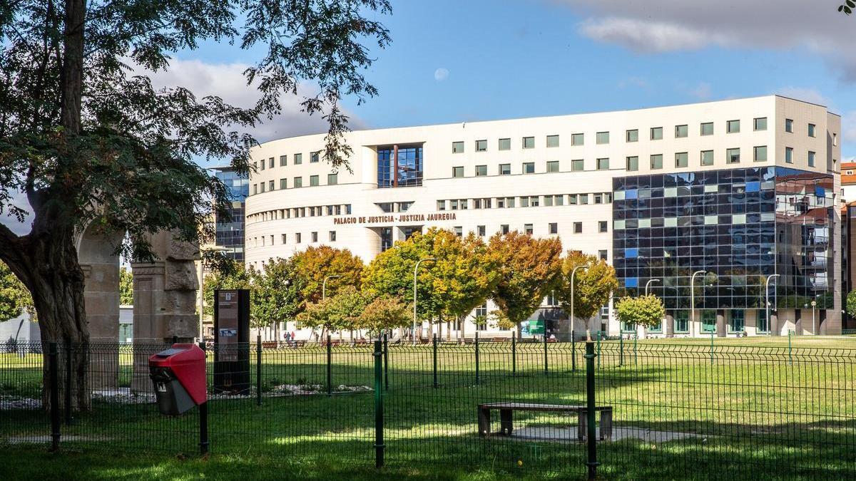 Vista del Palacio de Justicia de Navarra
