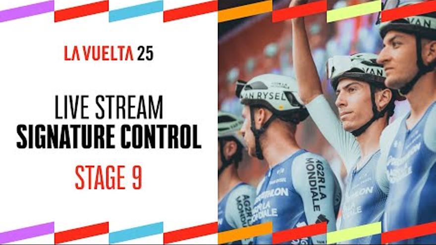 La Vuelta 25 - Vídeo del Control de firmas en Sendaviva