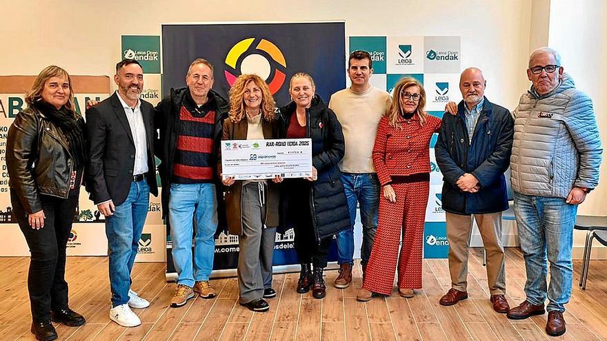 Rail-Road Leioa da 1.670 euros a Aspanovas