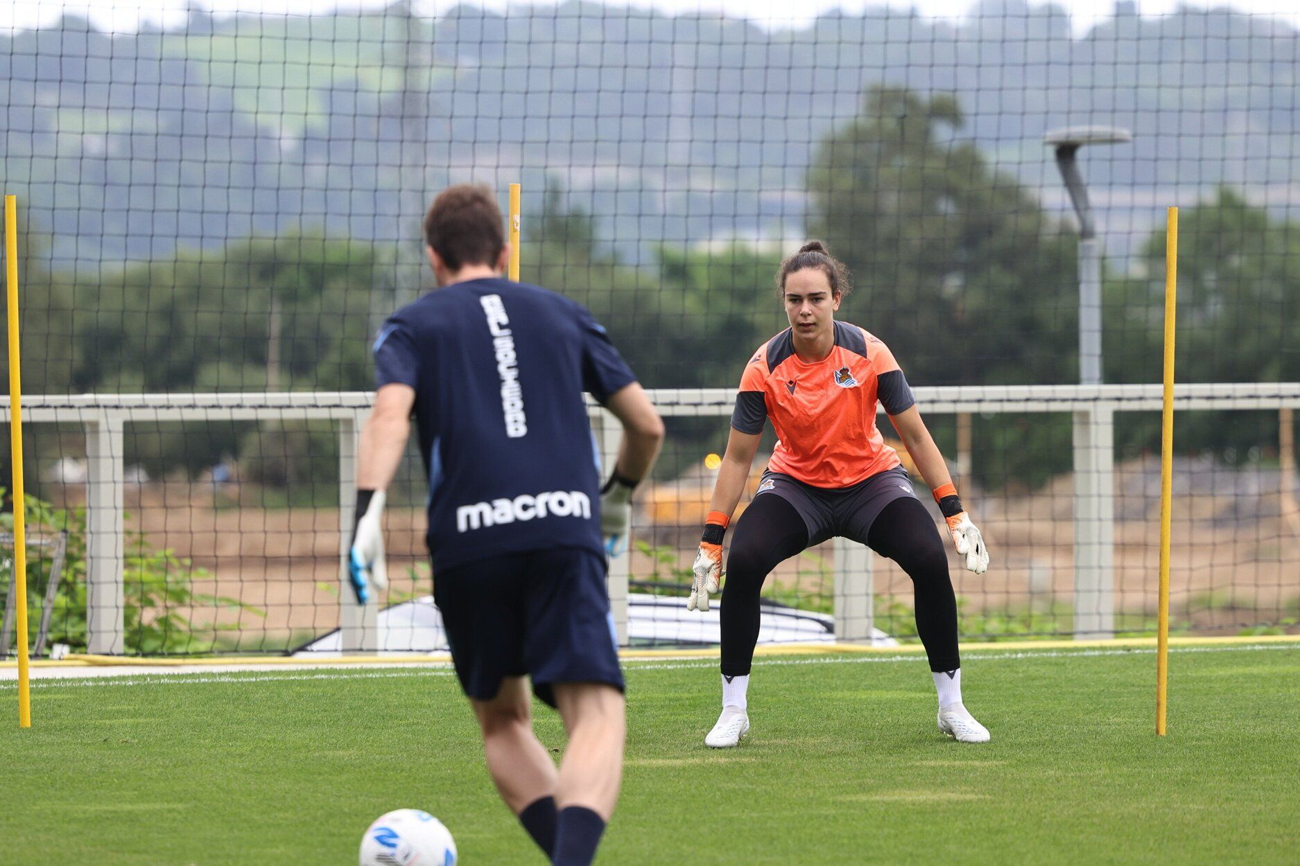 Primer entrenamiento de la Real femenino