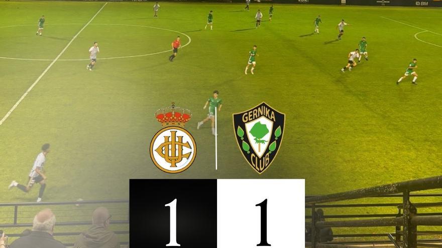 El Gernika empata ante el Real Unión en Irun