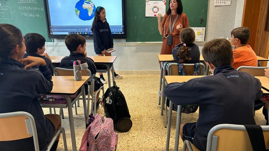 Agaleus acerca los ODS a más de 1.200 escolares a través del voluntariado de Cebek