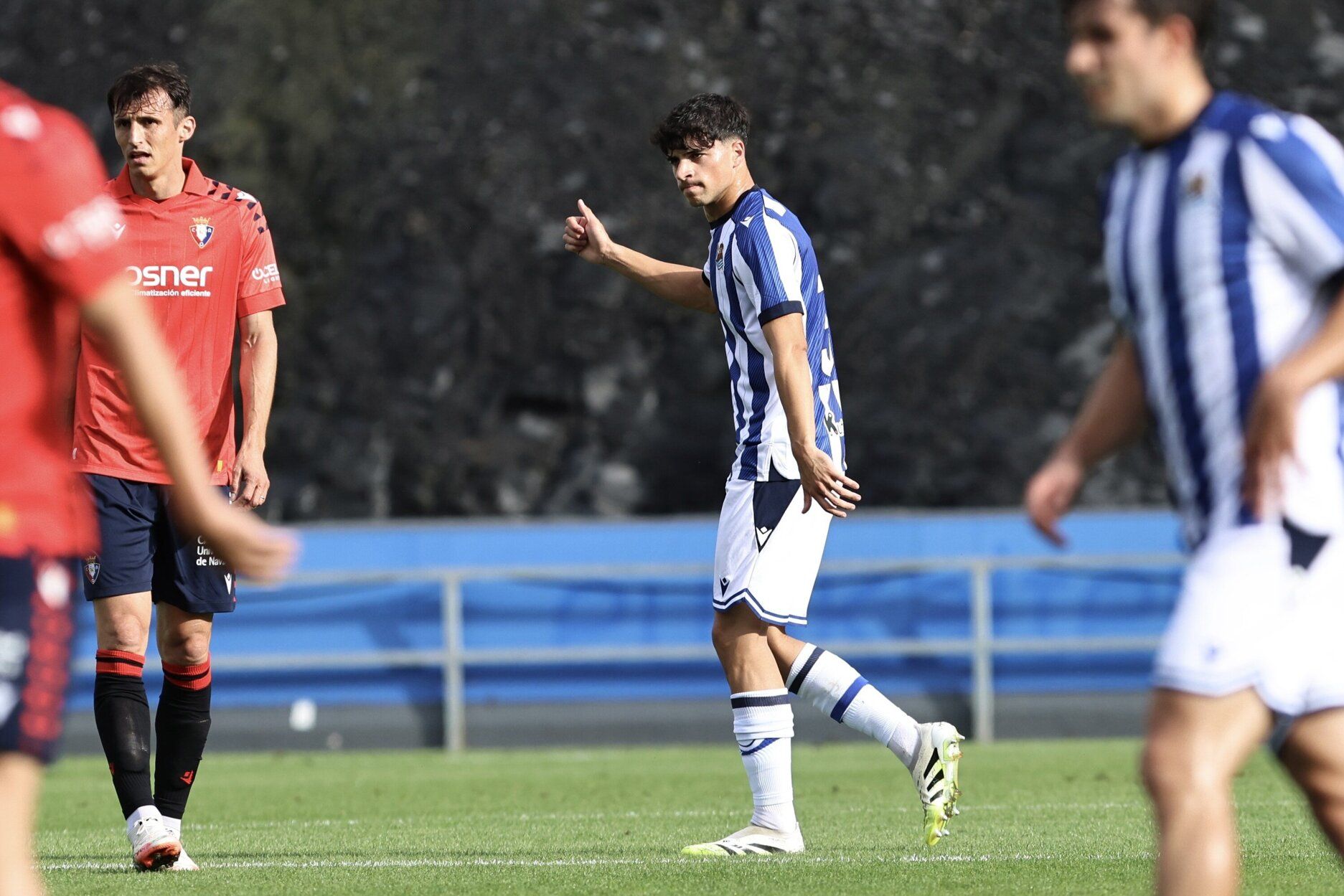 Real Sociedad-Osasuna: Zubieta disfruta del amistoso