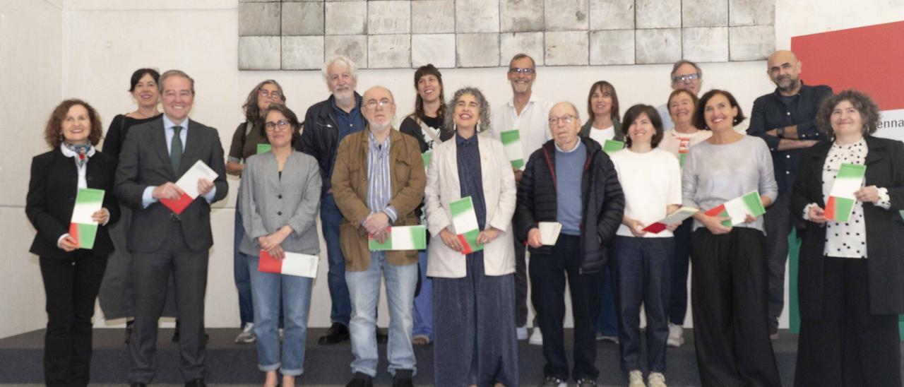 En imágenes: Presentación de 'I Baschi alla Biennale 1976/2026', el regreso de Euskadi a la Bienal de Venecia