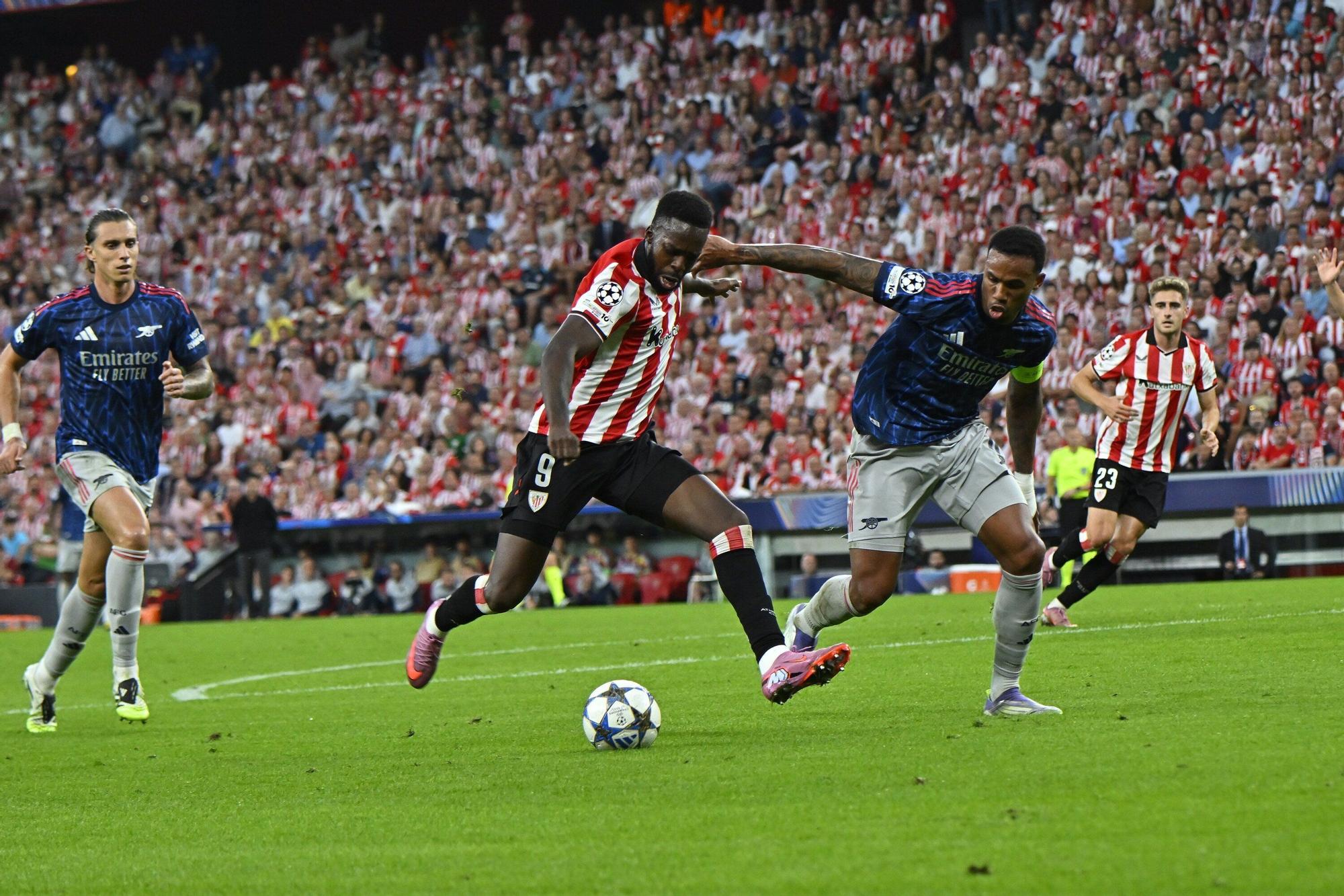 El Athletic-Arsenal, en imágenes