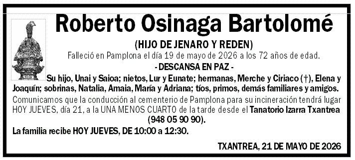 Roberto Osinaga Bartolomé