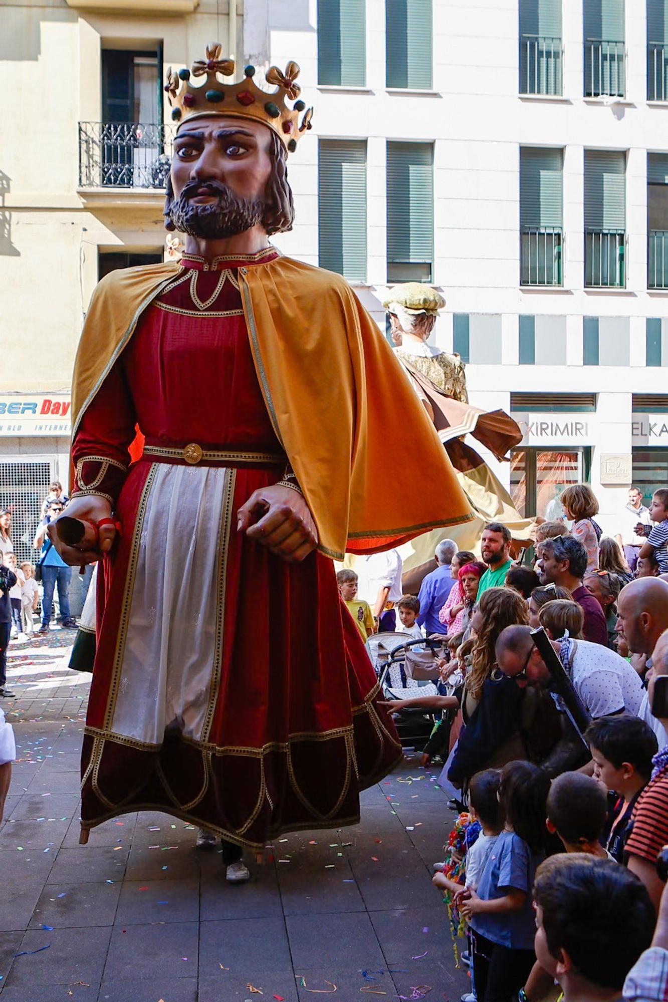 Fiestas de Villava | Despedida de la Comparsa de Gigantes