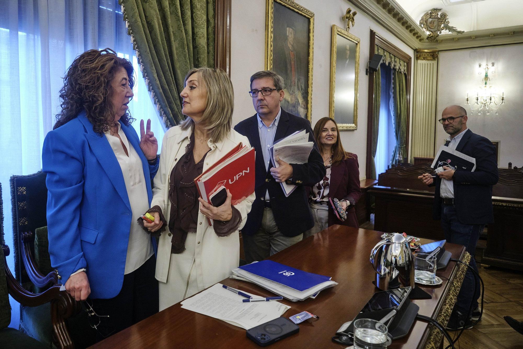 Fotos del pleno del Ayuntamiento de Pamplona (jueves 11 de diciembre de 2025)