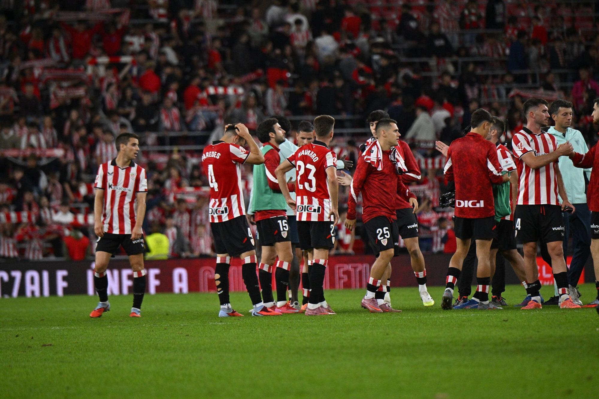 El Athletic-Girona, en imágenes