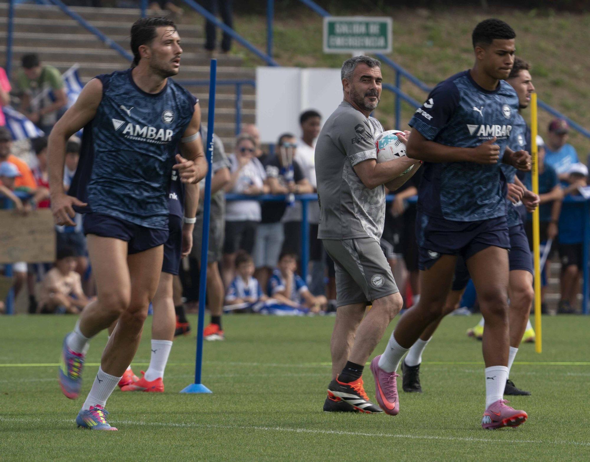 En imágenes: Una afición entregada al Alavés