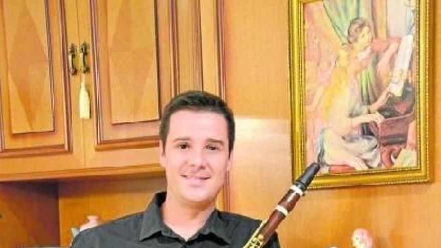 Álvaro Iborra, un joven músico tafallés cada vez más solicitado internacionalmente.