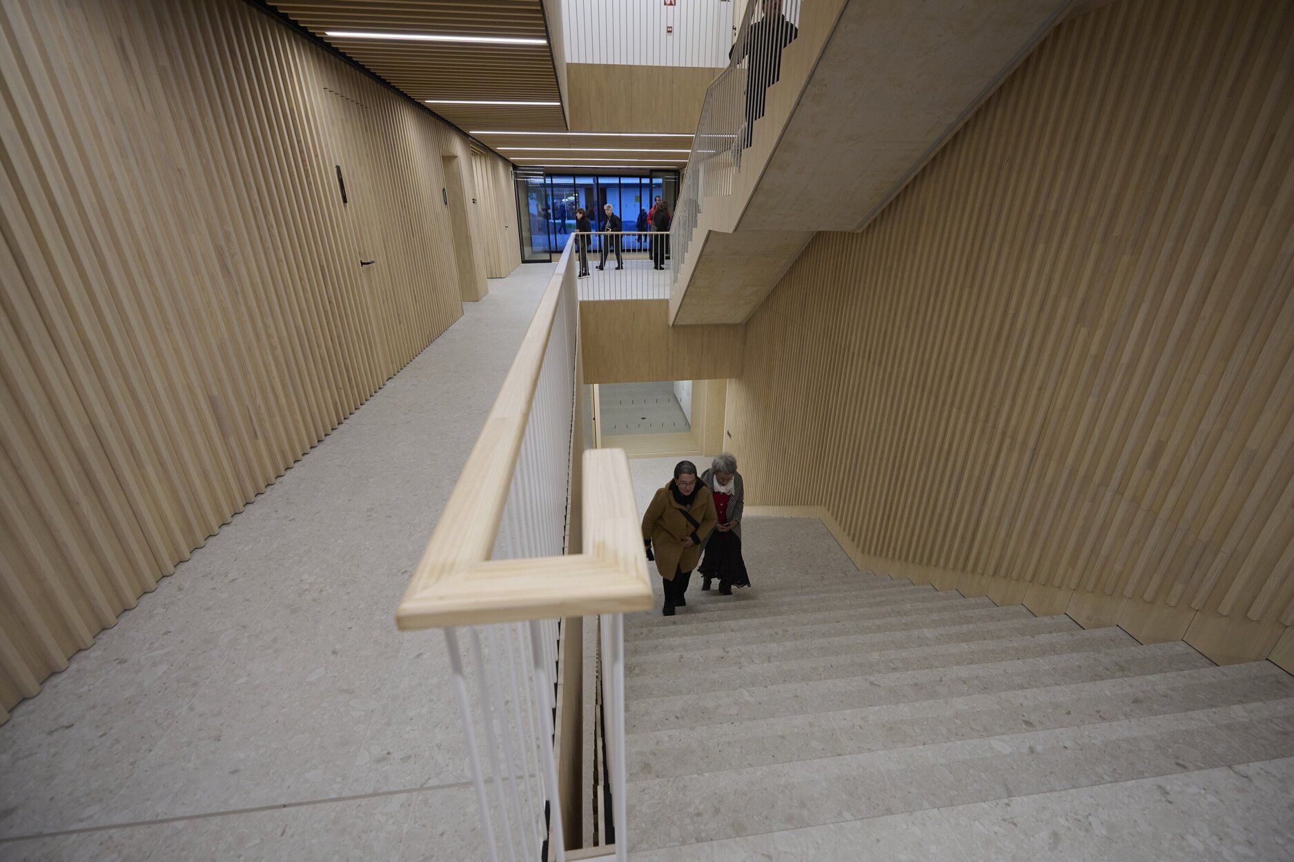 Imágenes de la inauguración del Civivox Pompelo