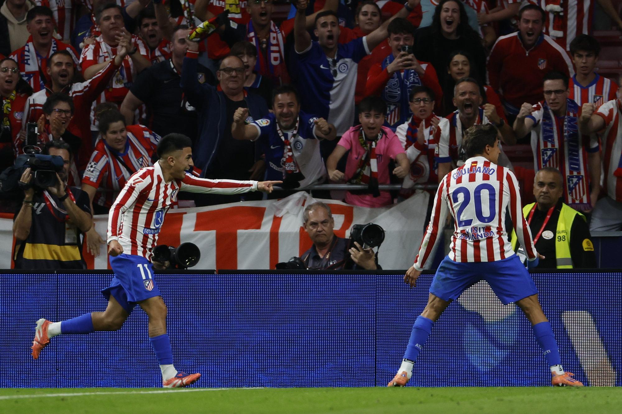 Fotos del partido Atlético de Madrid-Osasuna