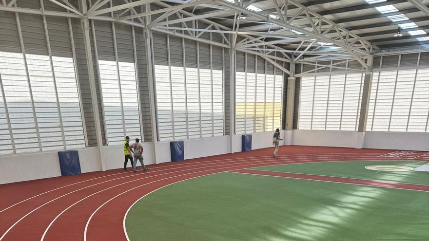 Ortuella acaba la mejora de su módulo de atletismo
