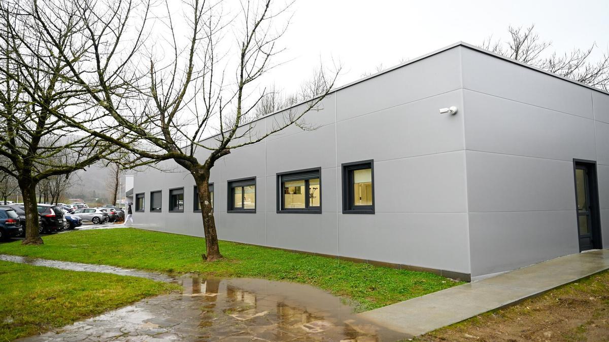 Nuevo edificio administrativo de la OSI Bidasoa, ubicado al lado del edificio principal.