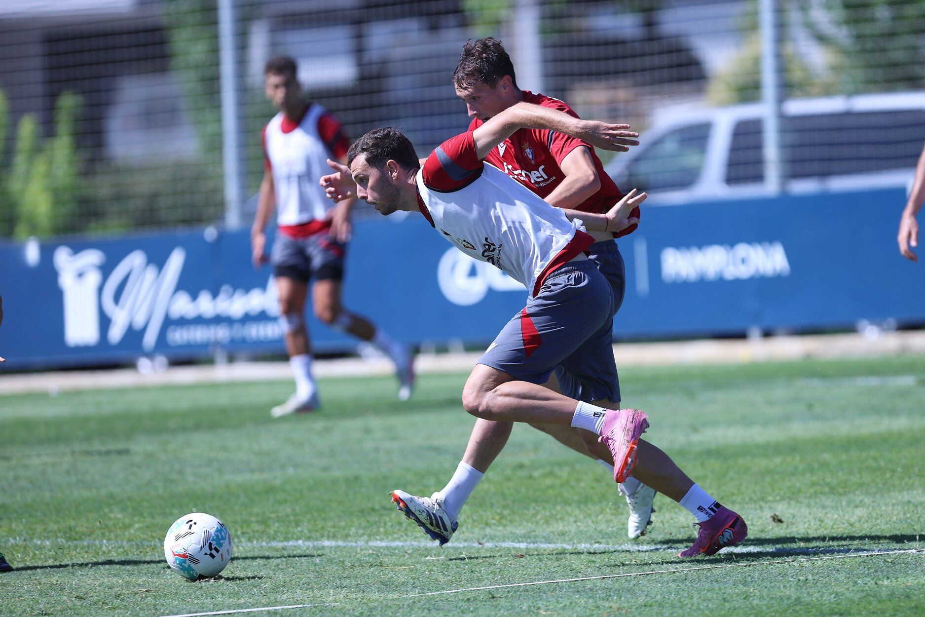 Fotos del entrenamiento de Osasuna (22/07/2025)