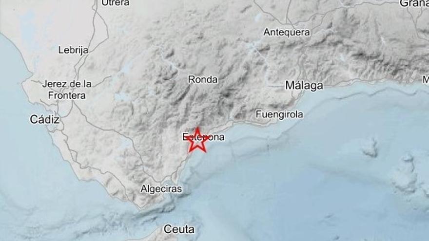 Registrado un terremoto de magnitud 3,2 con epicentro en Málaga
