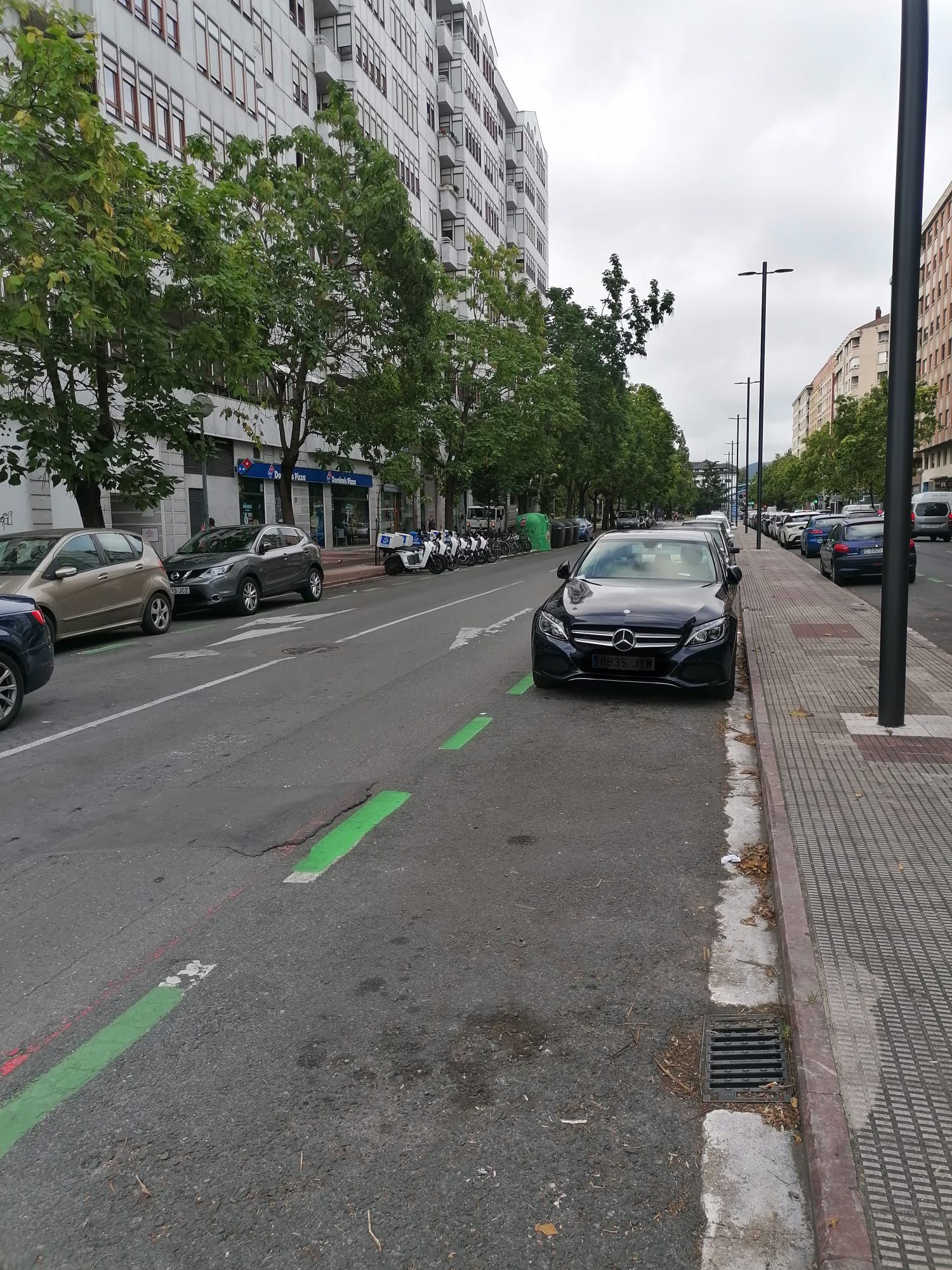 La nueva OTA deja plazas libres en la Avenida Gasteiz
