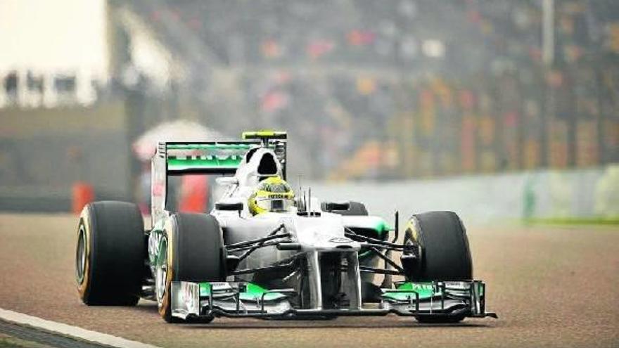El estreno de Rosberg