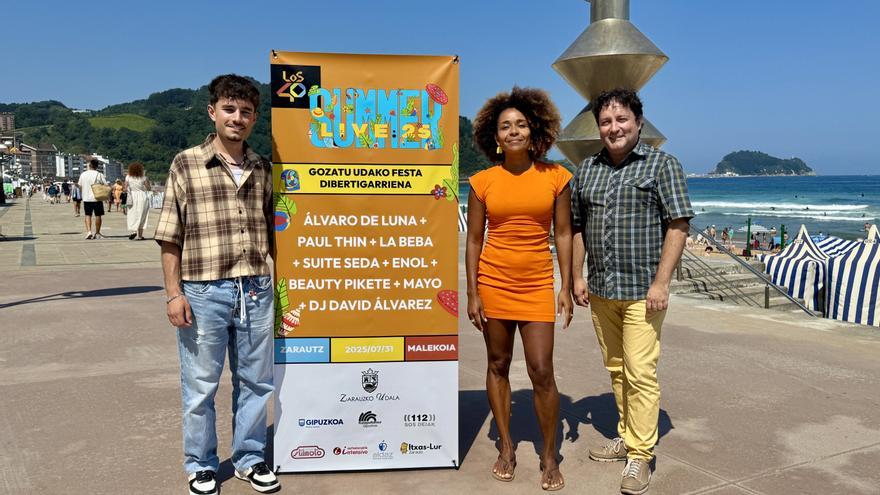 Zarautz vibrará con la música de Los 40 Summer Live el jueves