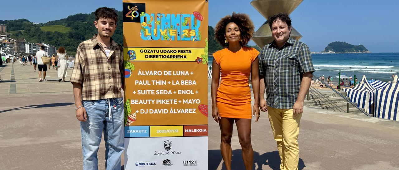 Zarautz vibrará con la música de Los 40 Summer Live el jueves
