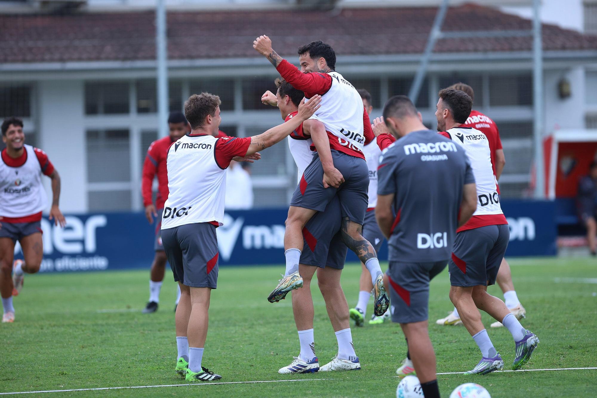 Entrentamiento de Osasuna (23/07/2025)