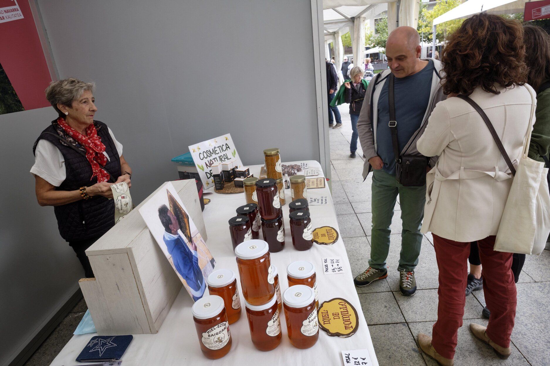 Fotos de la inauguración Feria de la Artesanía de Navarra en Pamplona